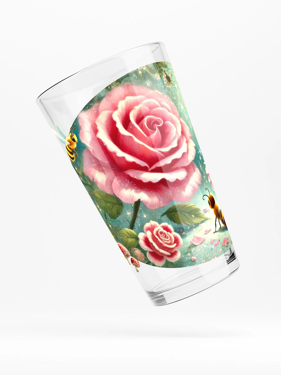 Rose Fairy and Bees 16 oz Glass product image (5)