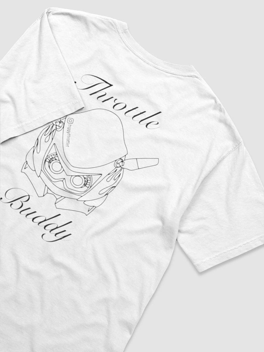 ThrottleBuddy T-shirt White product image (4)