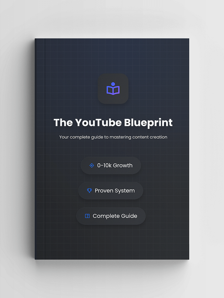The YouTube Blueprint (Ebook) product image (1)