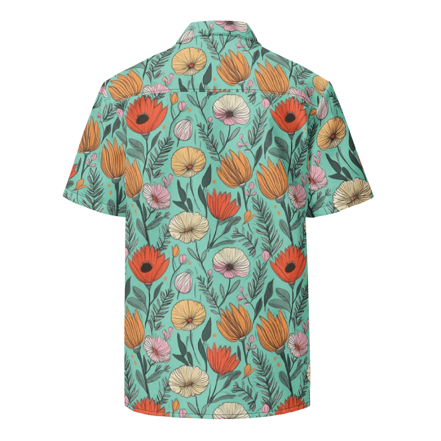 Modern Floral Pattern-Seamless Graphic Design Hawaiin Shirt product image (2)