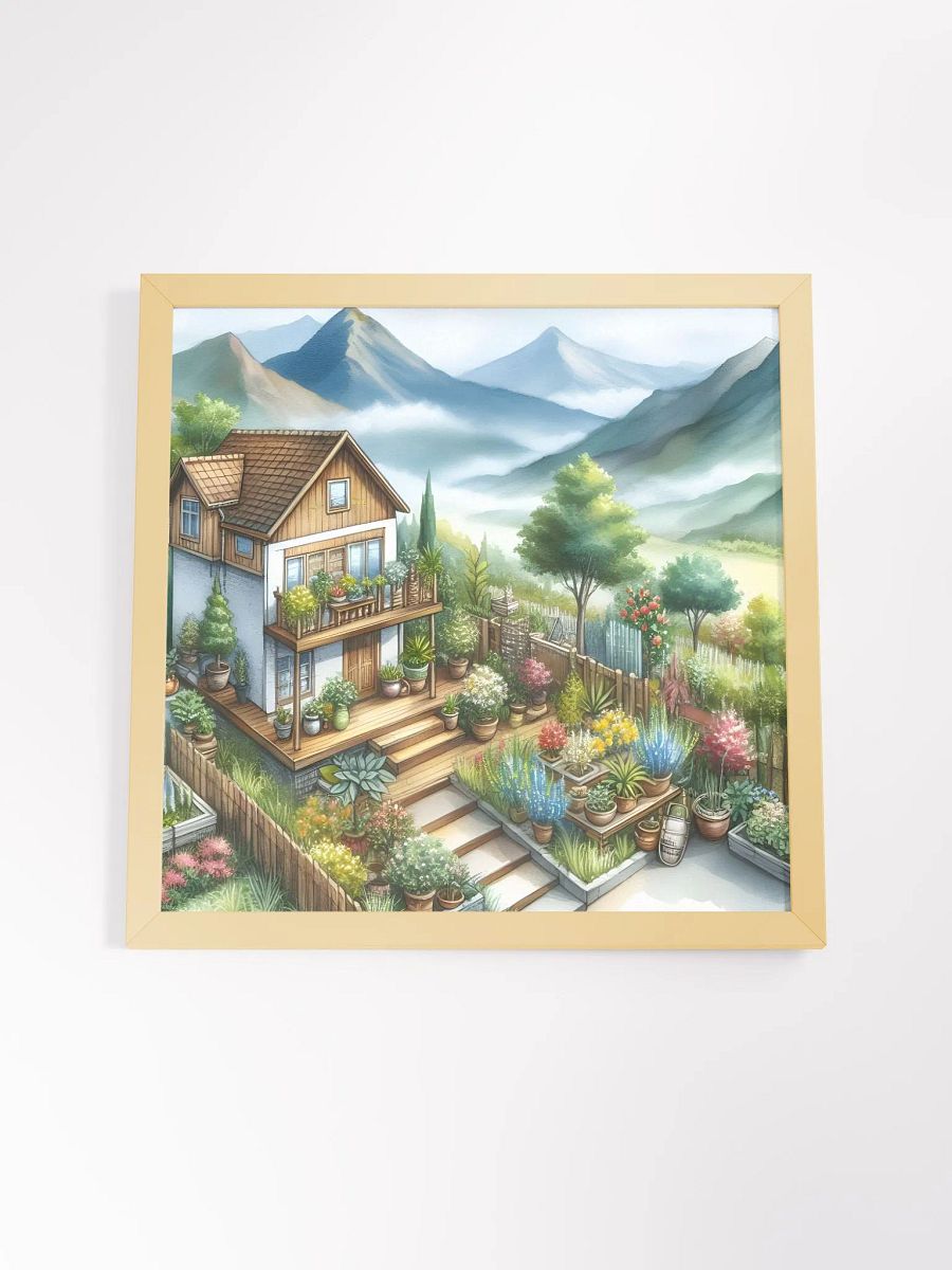 Serenity in Bloom Framed Poster product image (4)