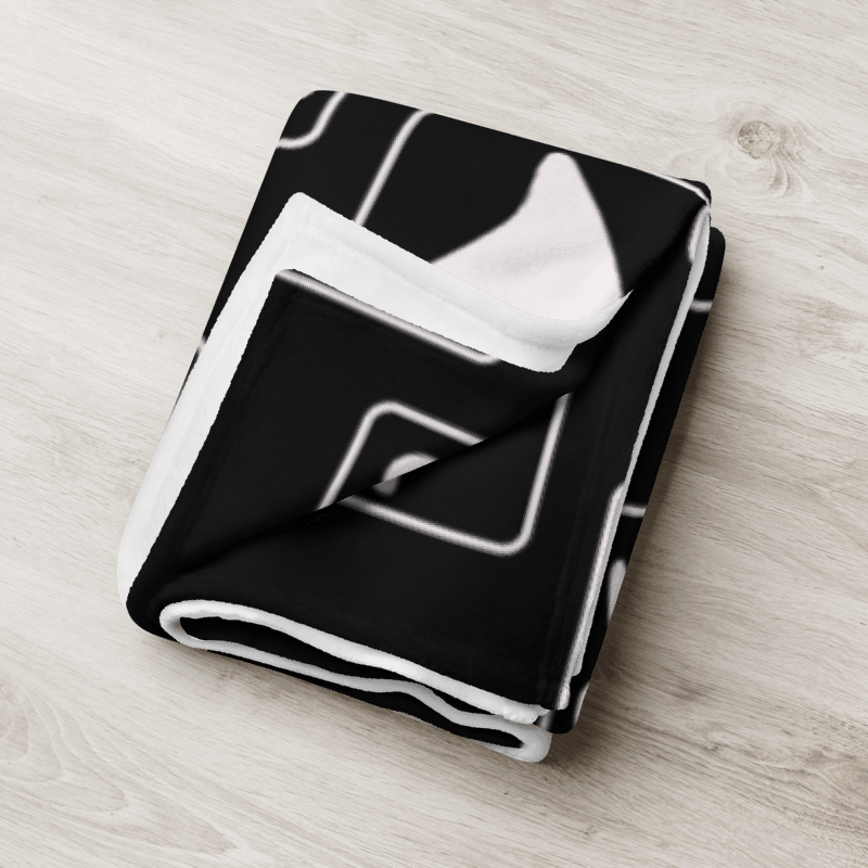 Cozy Black & White Nights Throw Blanket product image (18)