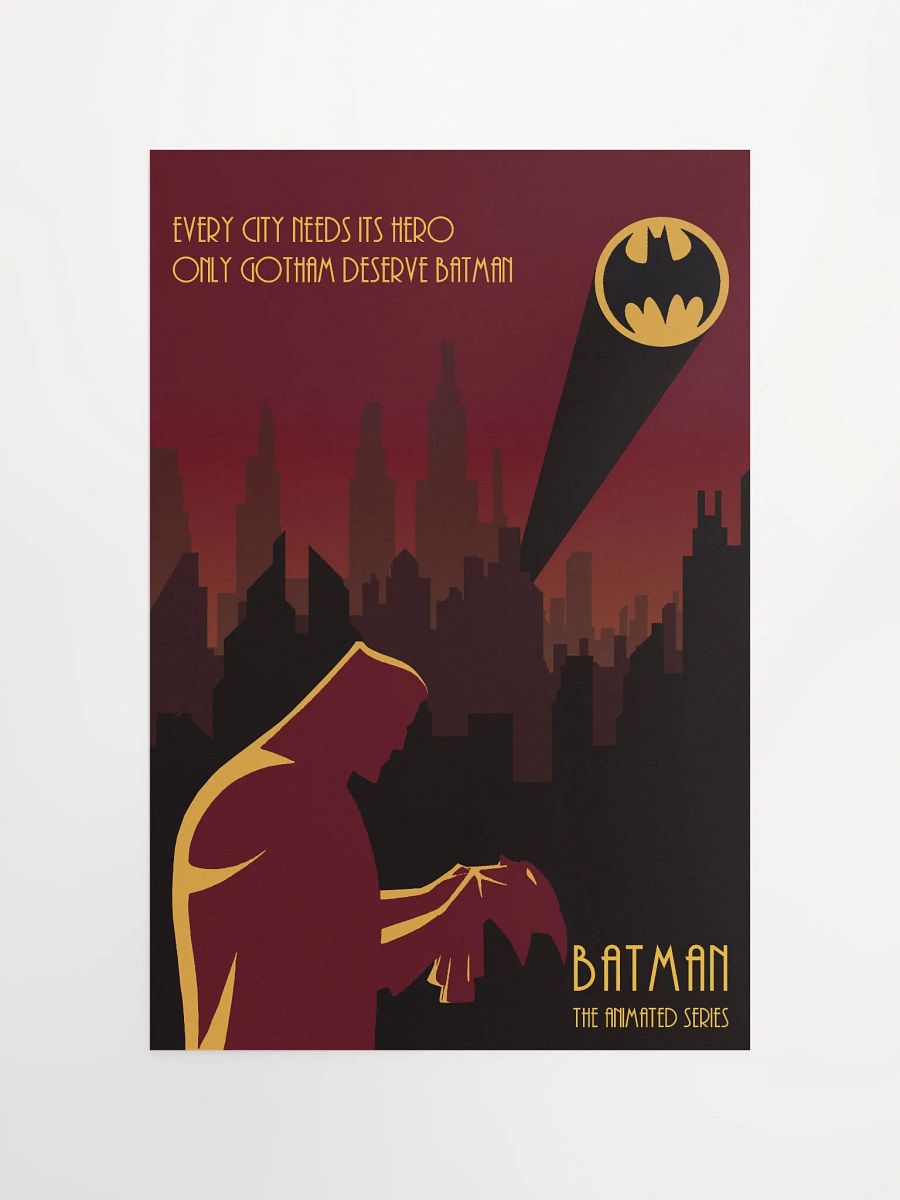 Batman Animated Series Movie Poster product image (12)