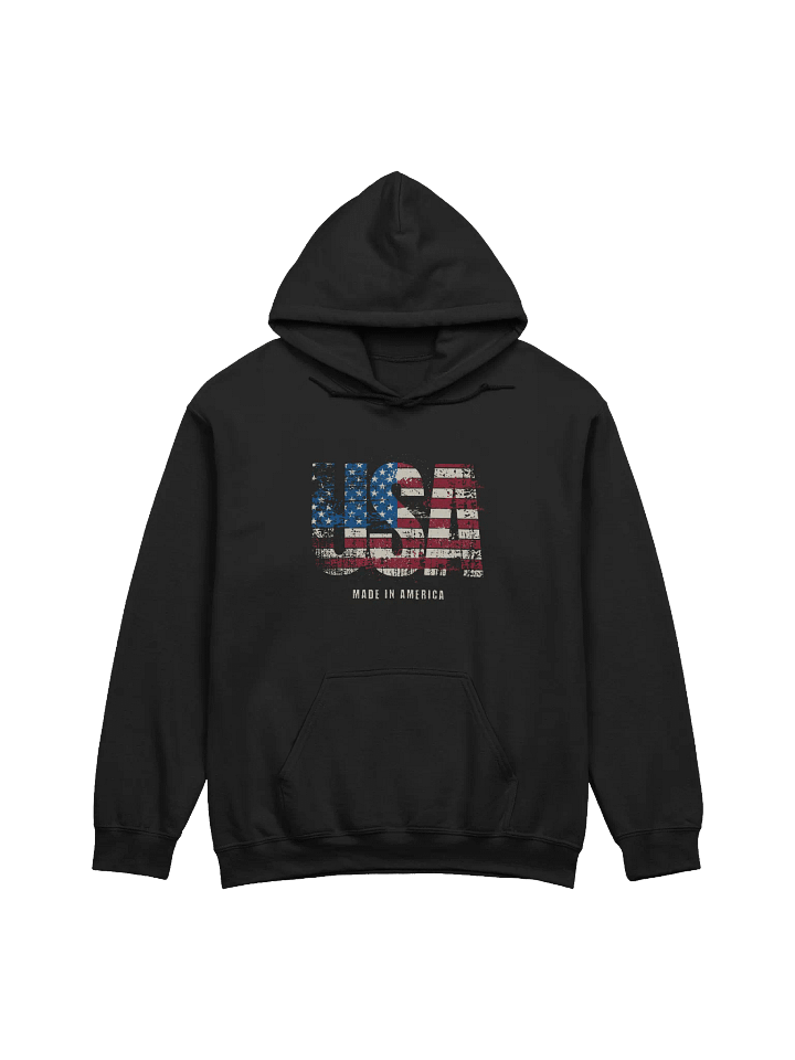USA Made in America Hoodie | Patriotic American Flag Sweatshirt product image (1)