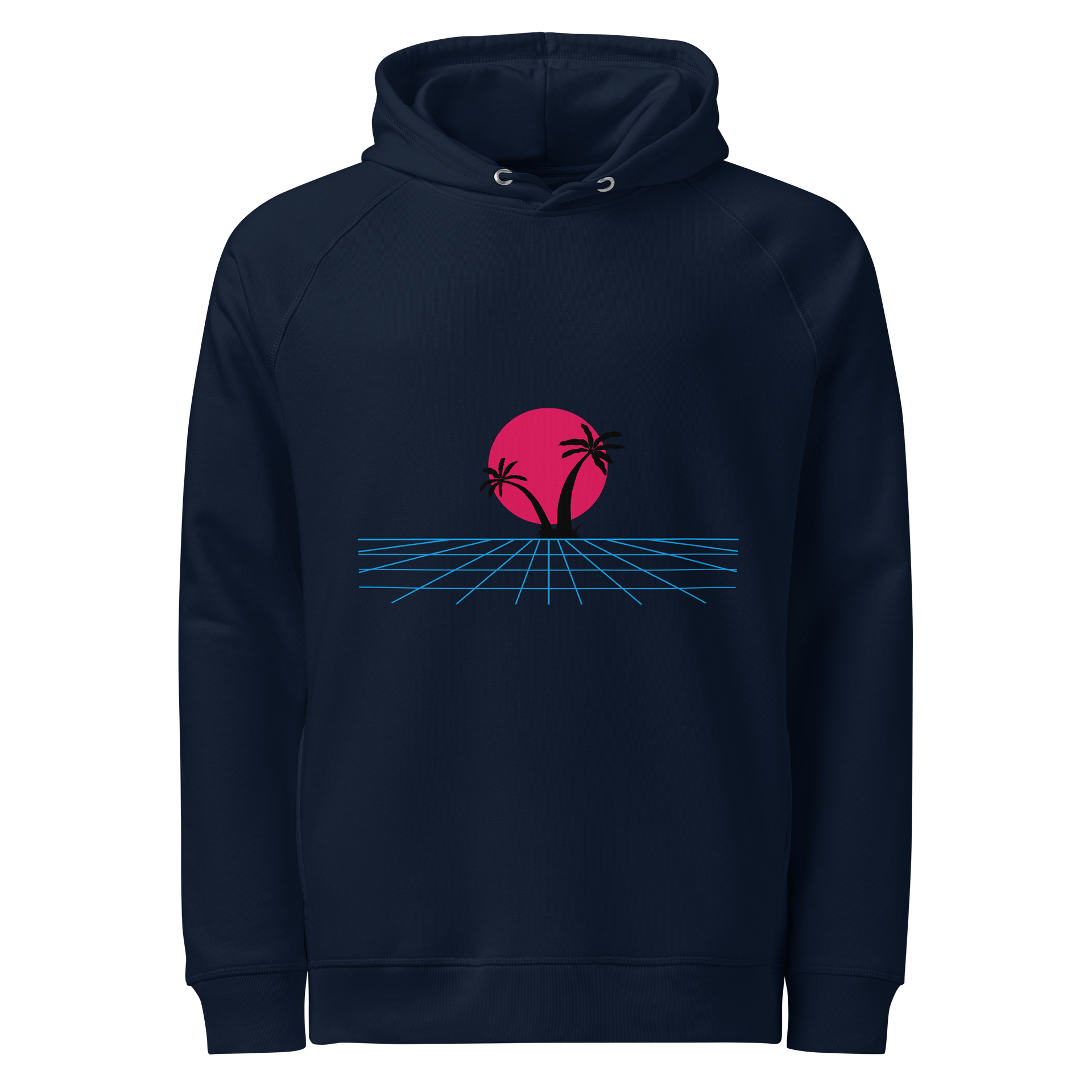 Retro-Futuristic Sunset Hoodie product image (1)