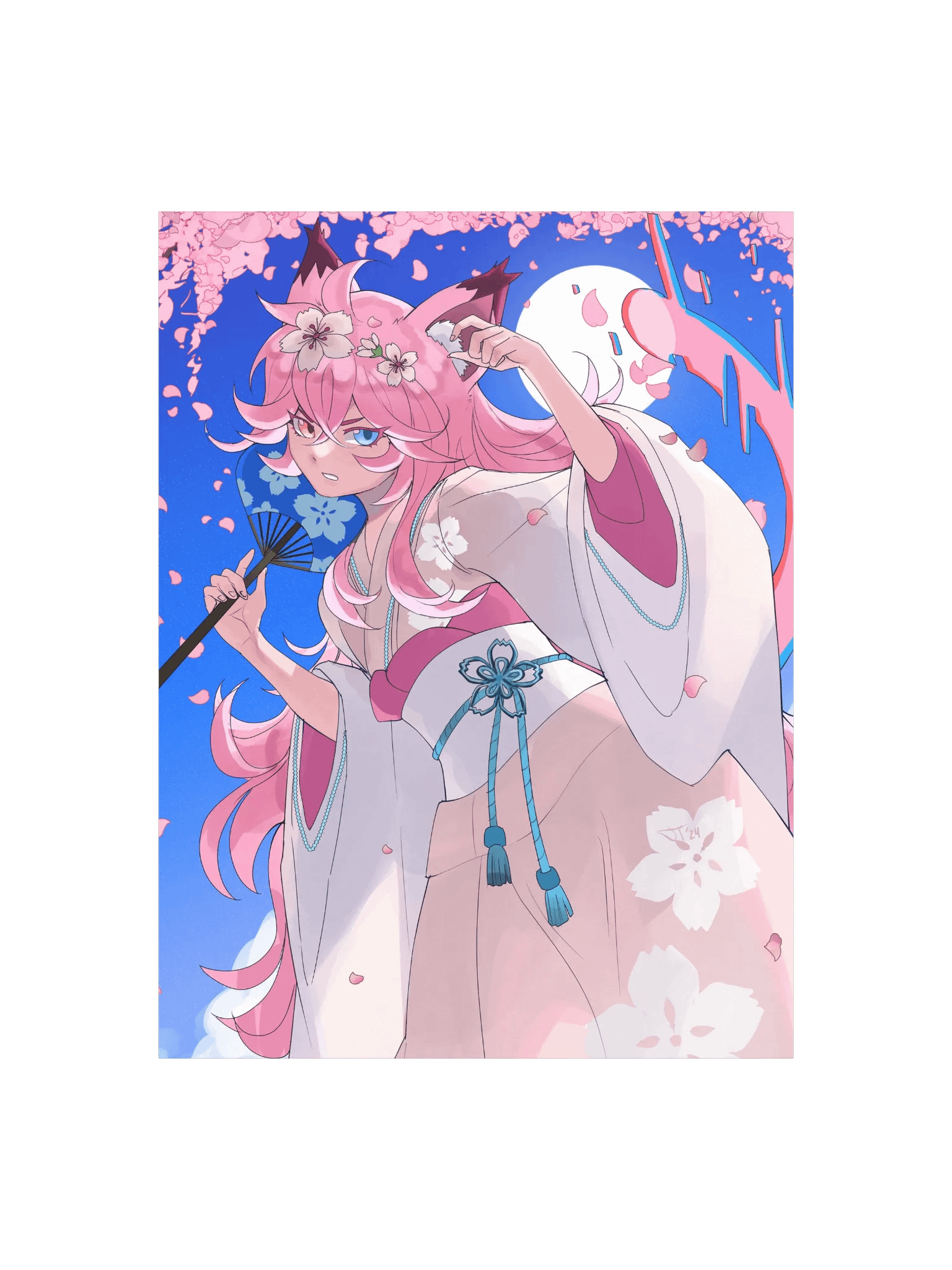 (12" x 16") Cherry Blossom Aimi Print product image (1)