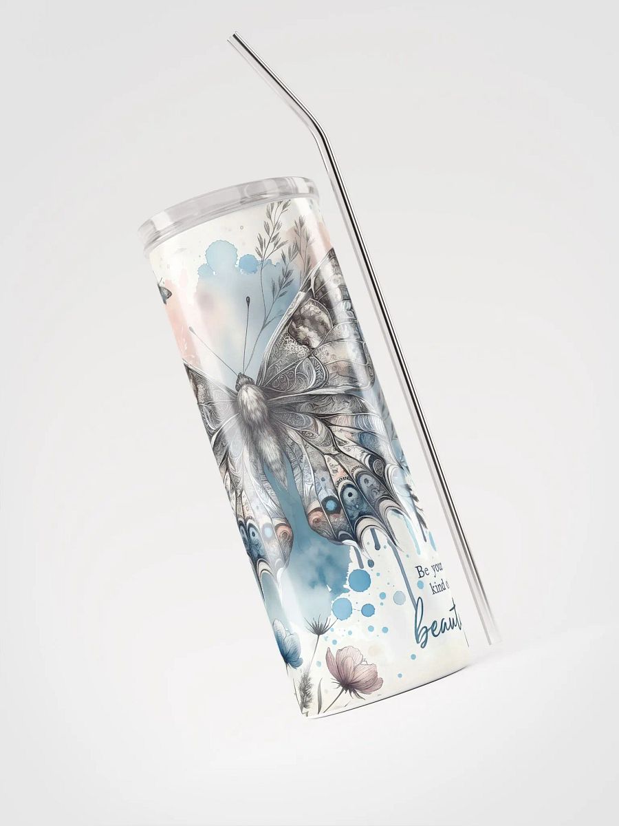 Butterfly Be Your Own Beautiful Stainless-Steel Tumbler product image (4)