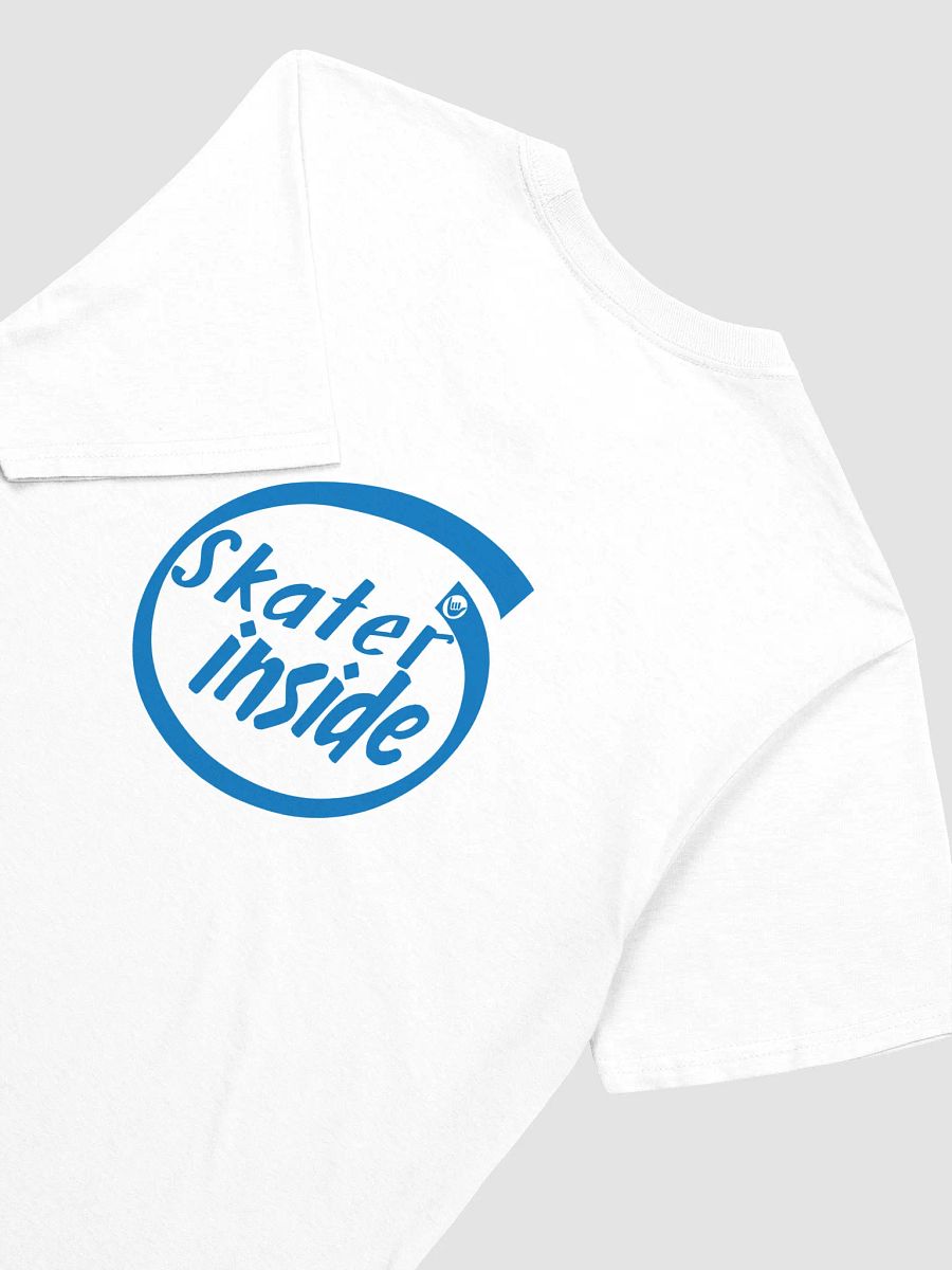 Skater Inside White T-Shirt product image (4)