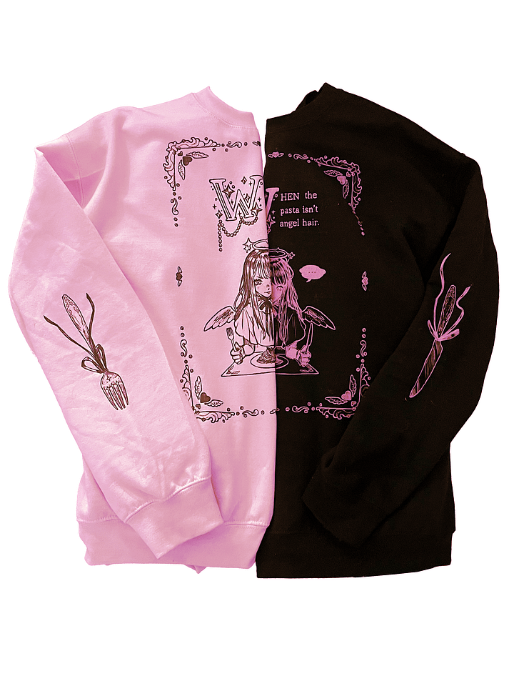 angel hair pasta // LIMITED EDITION crewneck product image (1)
