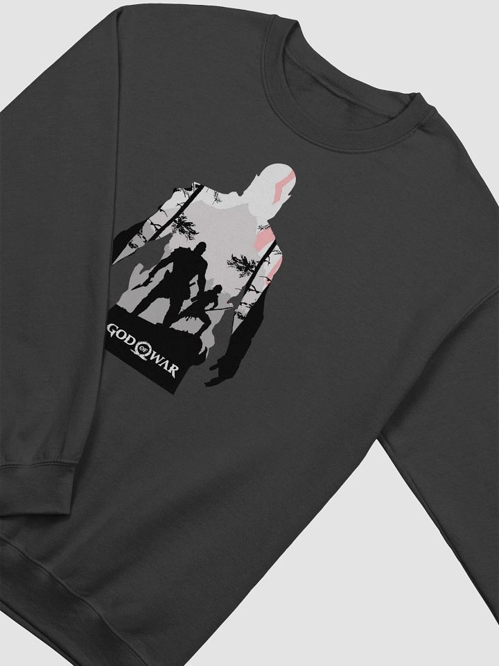 God of War Kid And Kratos Silhouette Crewneck product image (20)