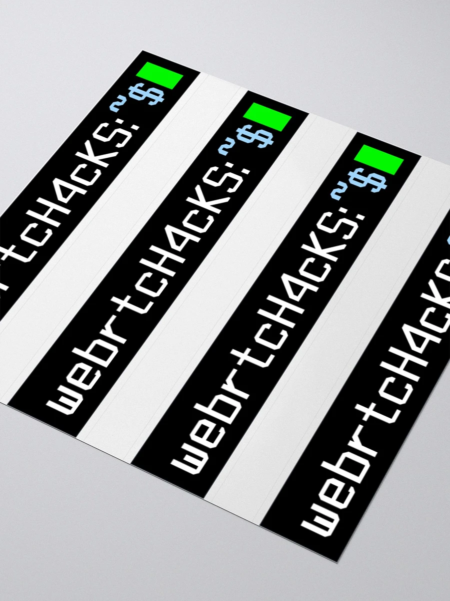 webrtcHacks stickers - 3