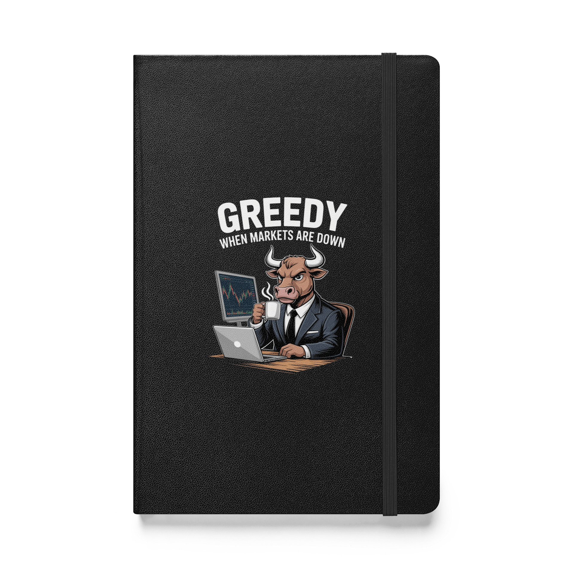 Bullish Investor Hardcover Notebook product image (1)