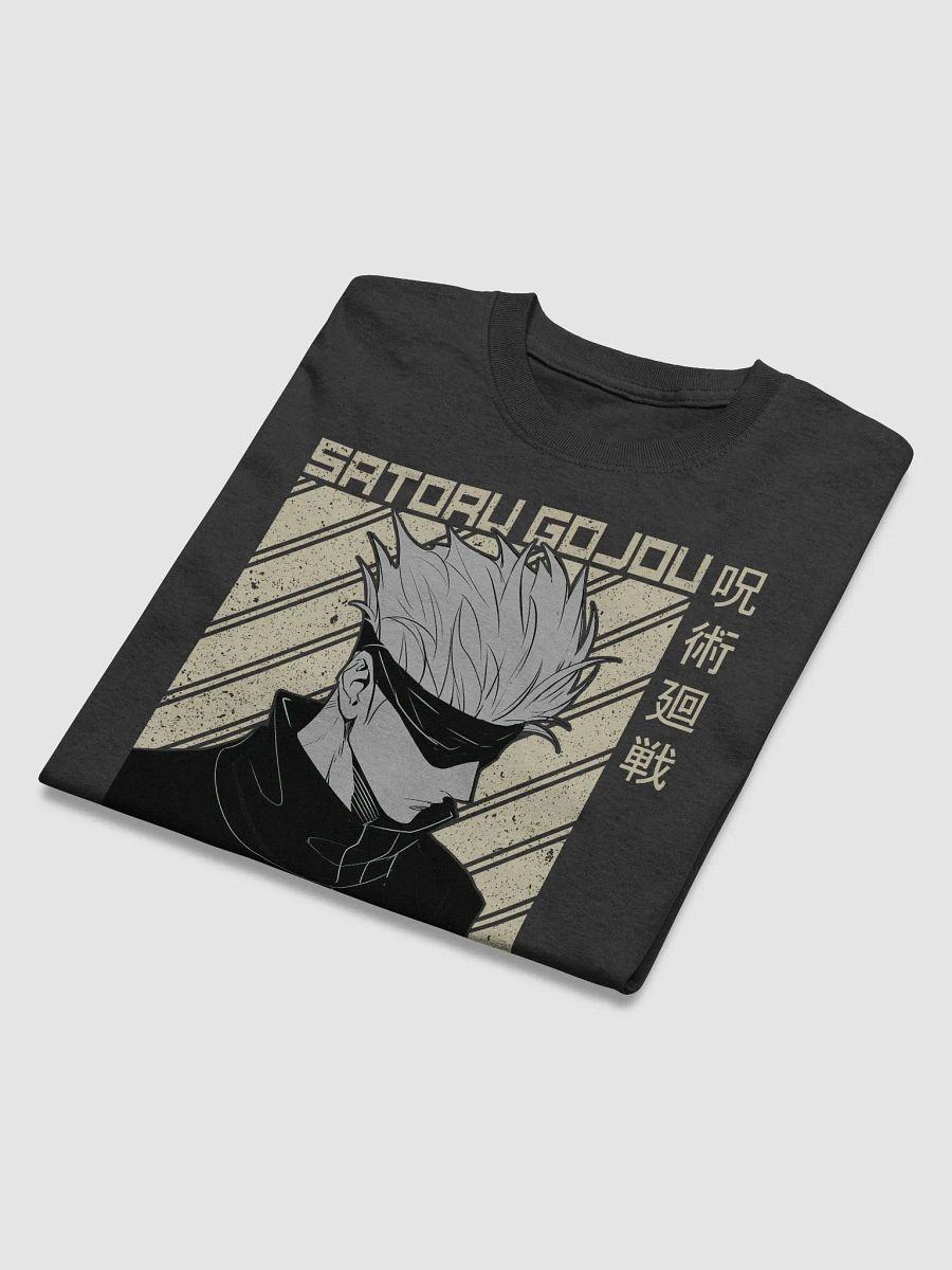 Jujutsu Kaisen Satoru Gojo Monochrome Style T-Shirt – Gildan Heavyweight product image (4)