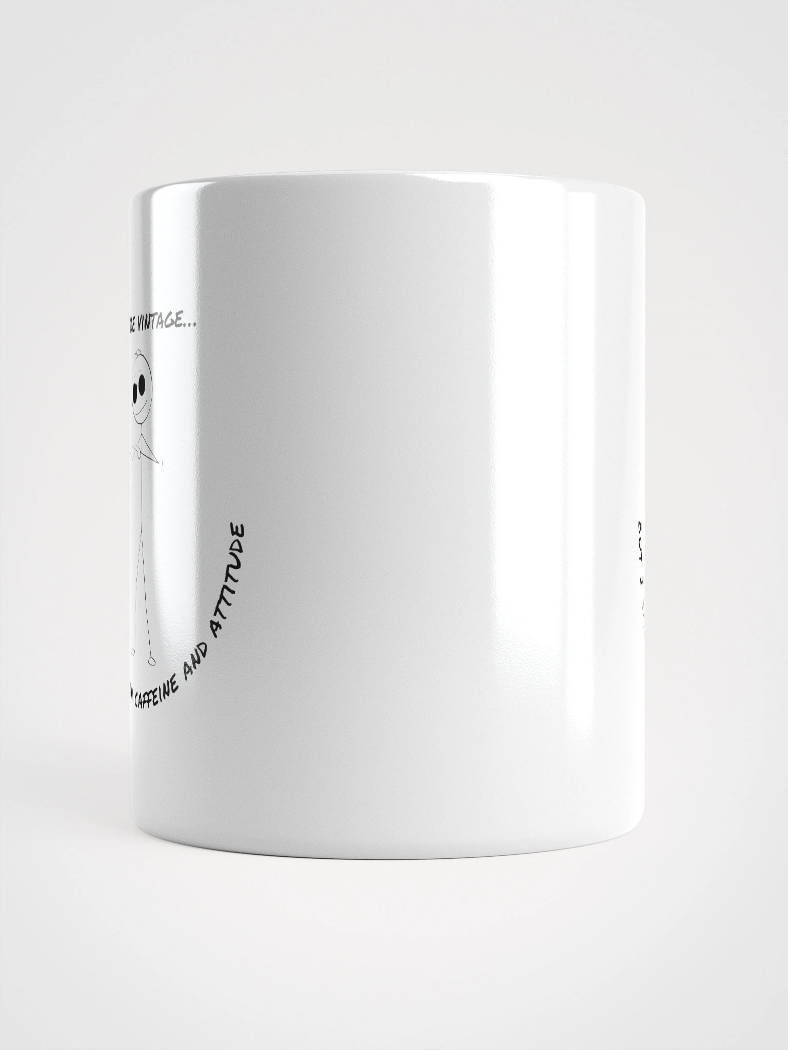 Vintage Fuel: Caffeine & Attitude Mug product image (13)