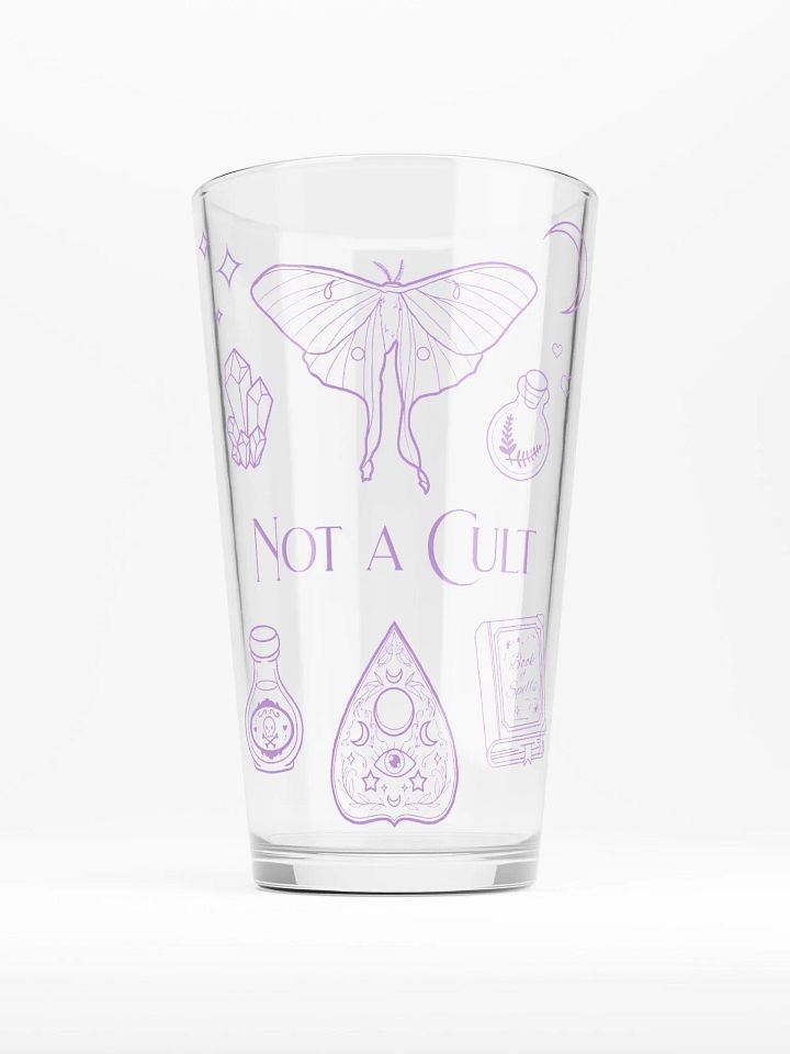 Not A Cult Pint Glass product image (1)