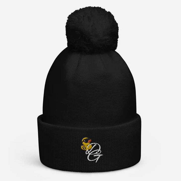 DG Beanie White Lettering product image (2)