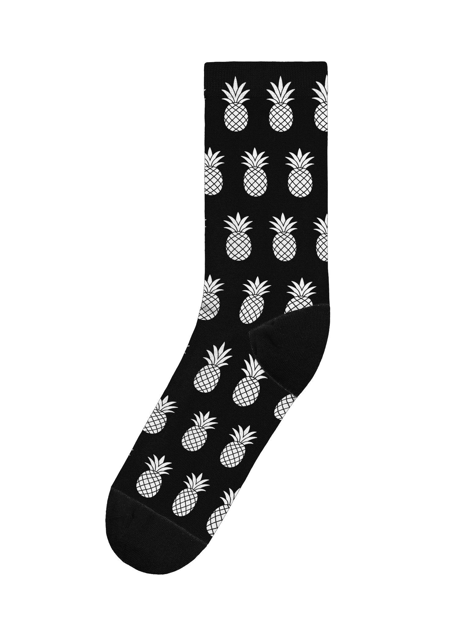 Black & White Lucky Pineapple™ Socks product image (1)