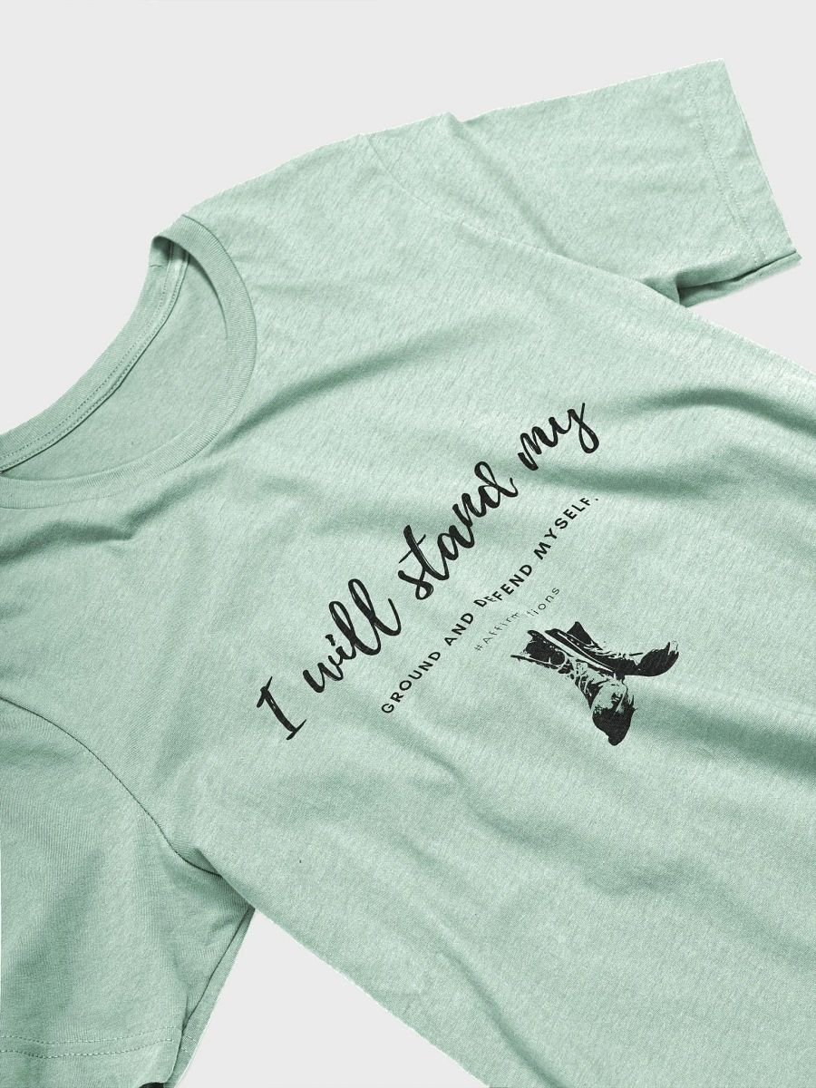 I will stand Dark Unisex Super soft T-Shirt product image (16)