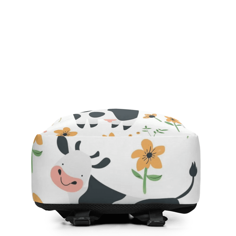 Playful Cow and Flower Backpack product image (2)