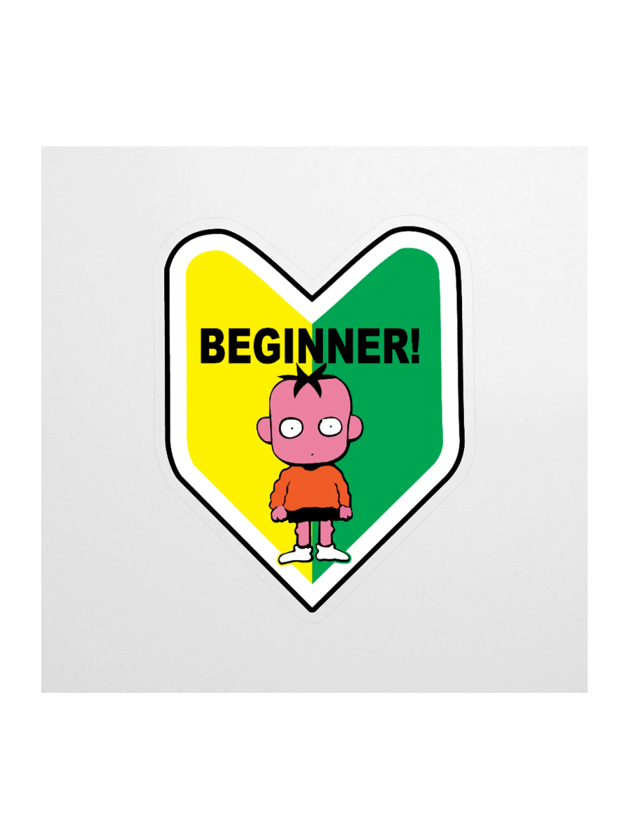 Beginner Driver Sticker product image (1)
