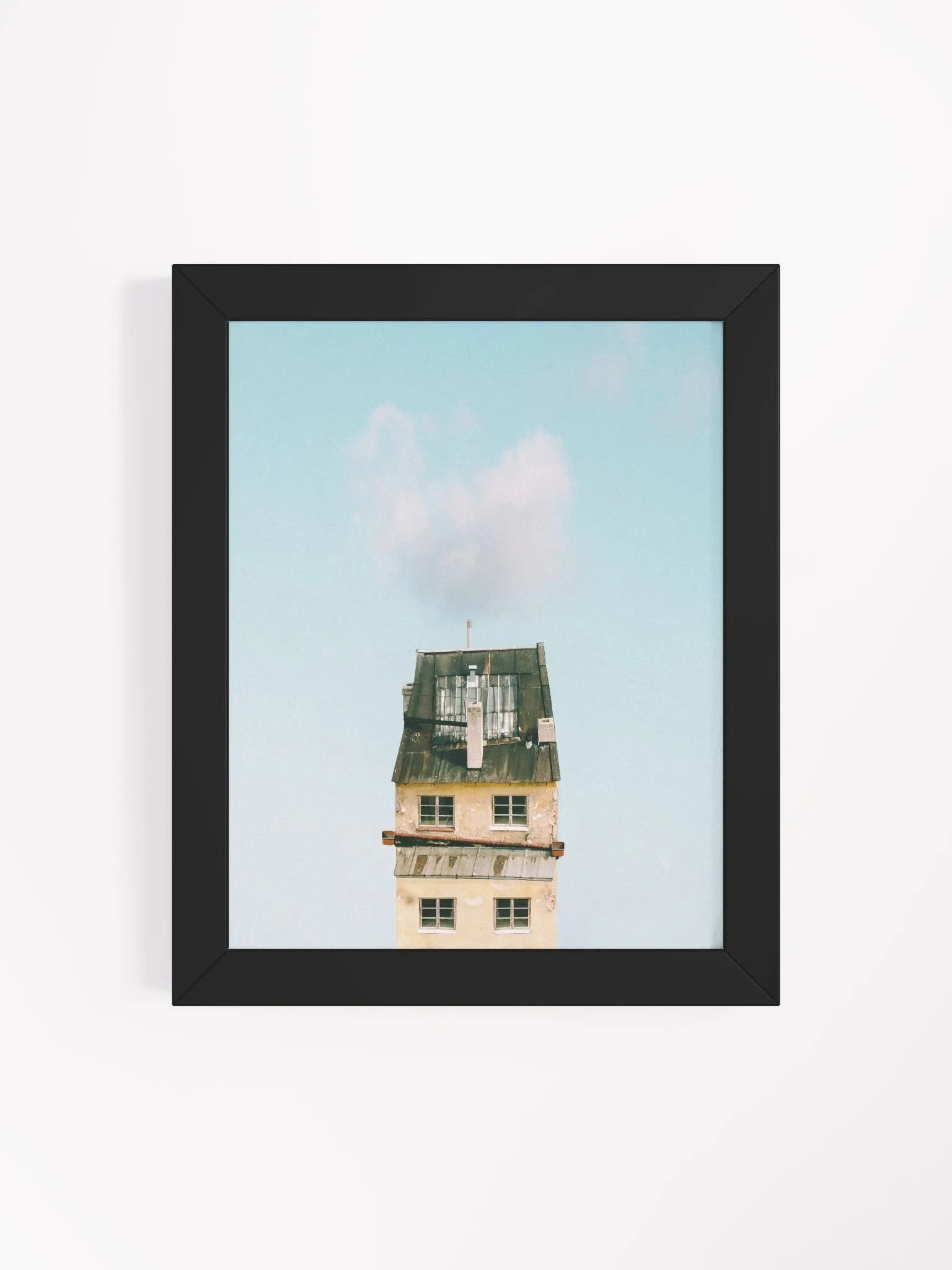 Whimsical Cloudscape: Framed Matte Poster product image (19)