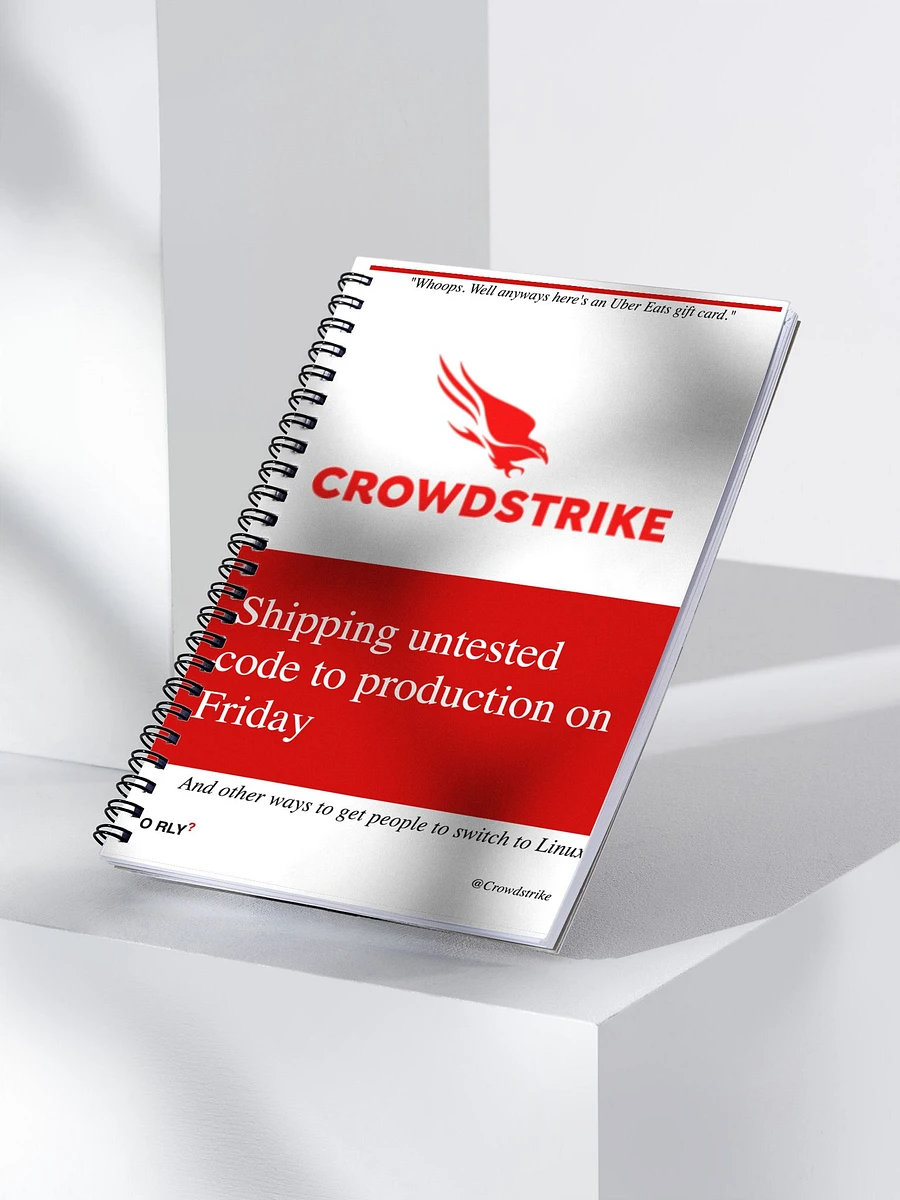 Crowdstrike ORLY? Notebook product image (3)