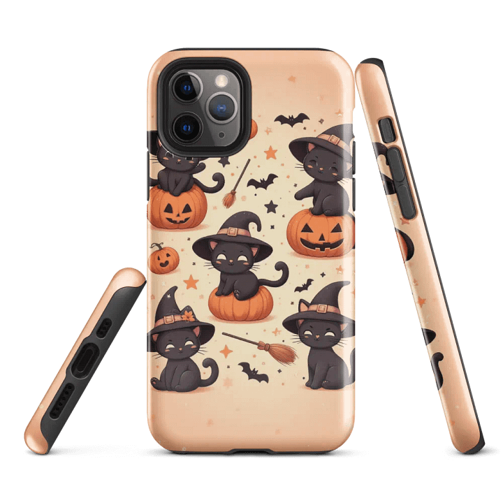 Witchy Black Cats iPhone® Tough Case product image (2)