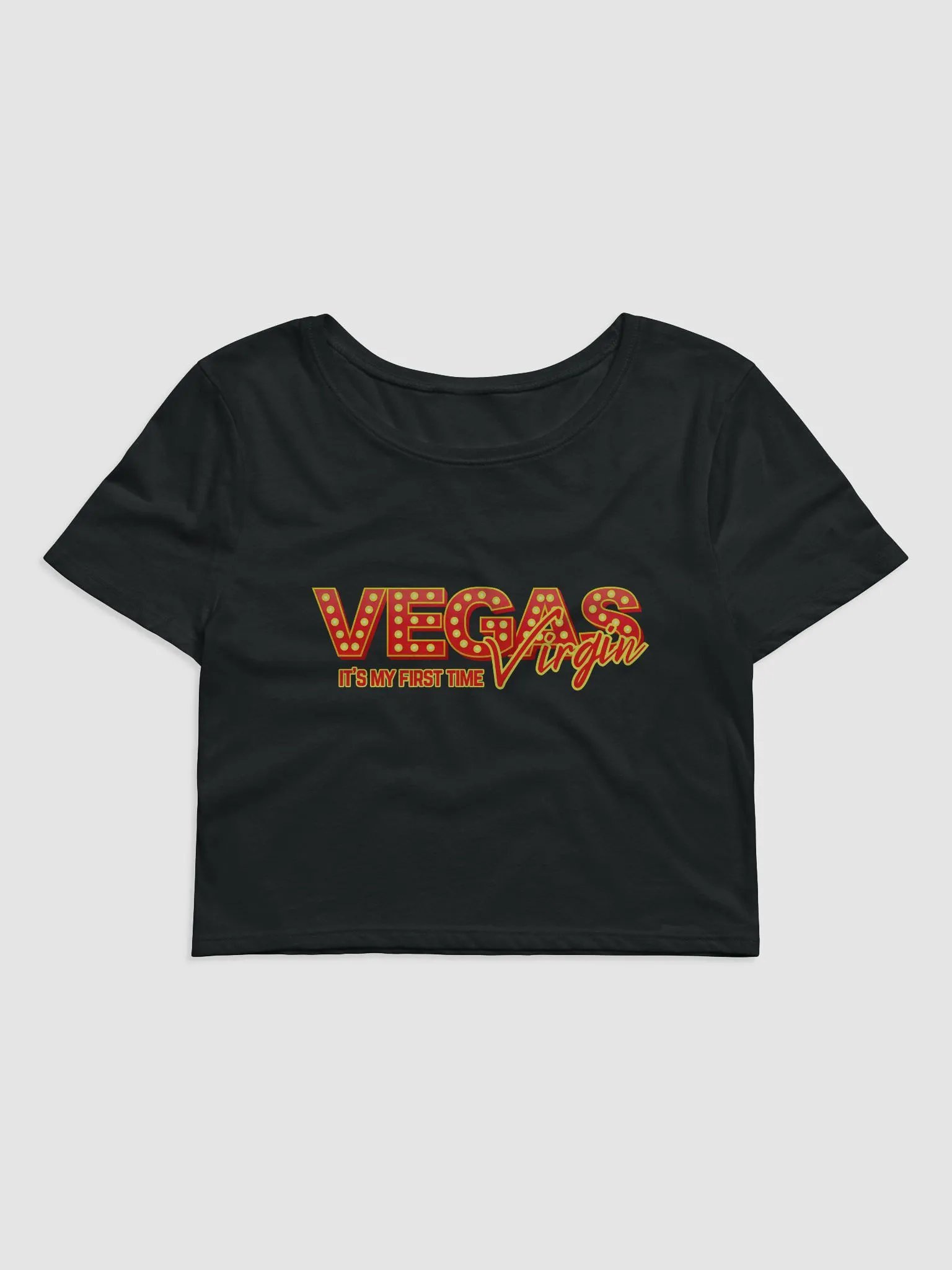 Playful Vegas Virgin Crop Tee product image (5)