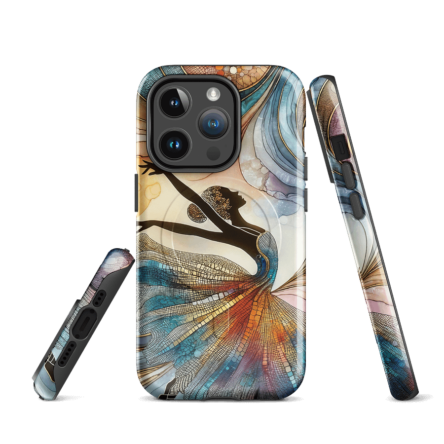 Dancing Mosaic iPhone® MagSafe® Tough Case product image (3)