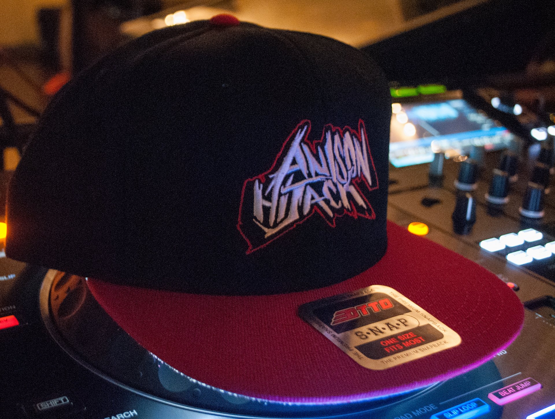 Anison Hijack Logo Flatbill Hat product image (2)