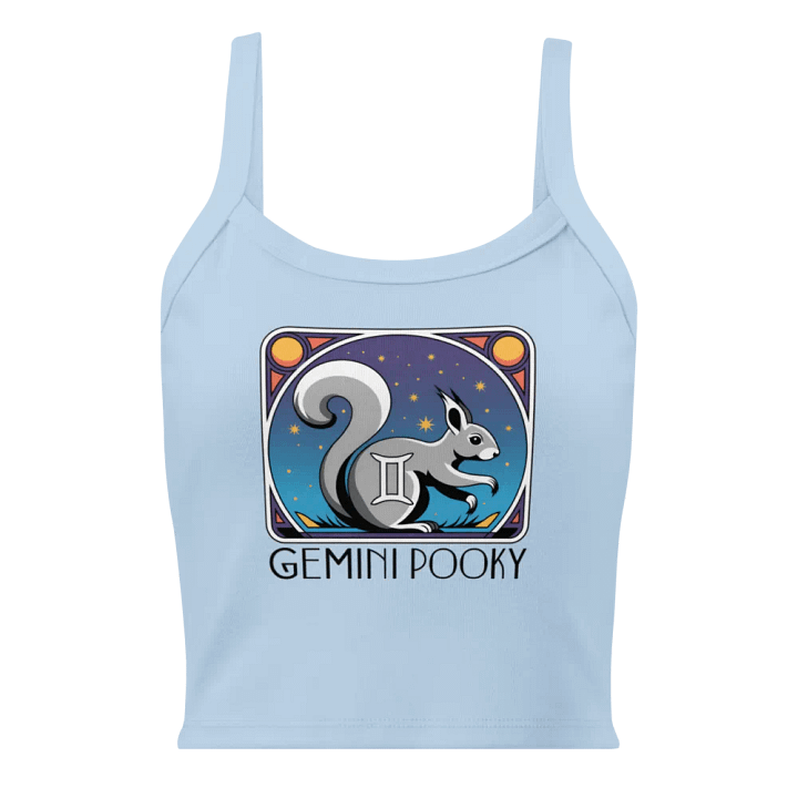 Gemini Pooky Cosmic Ribbed Tank product image (1)