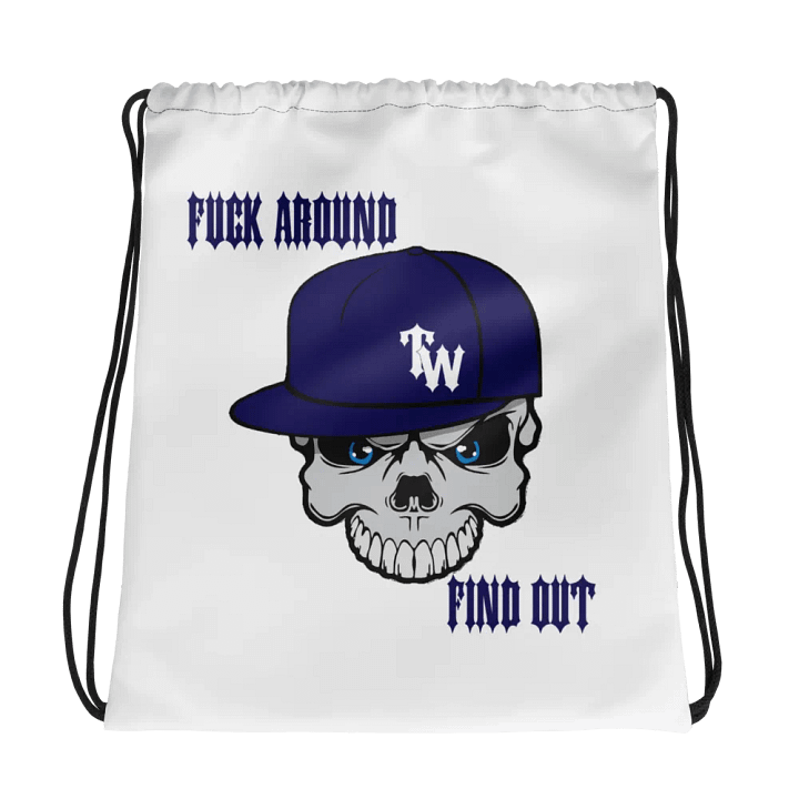 TW LIVES FAFO Drawstring Bag product image (1)