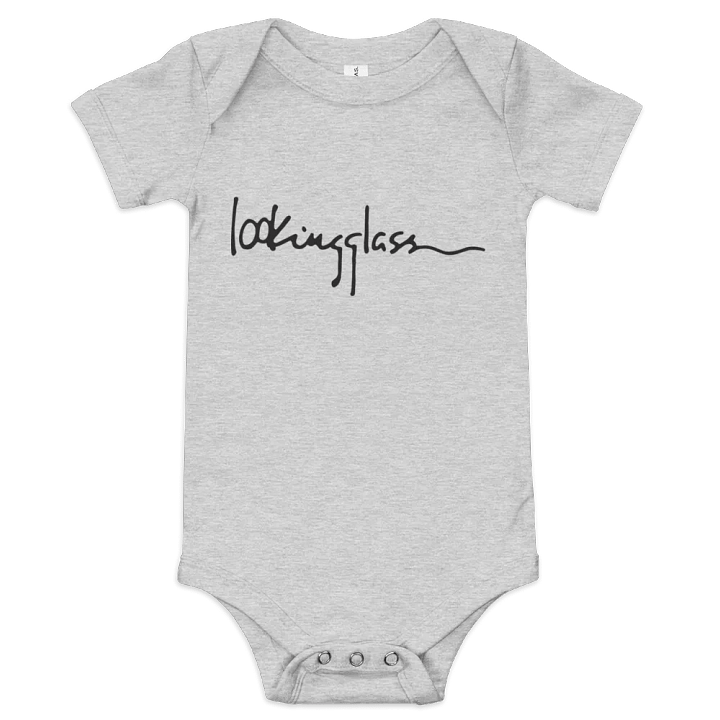 Lookingglass Onesie - Black Logo product image (1)