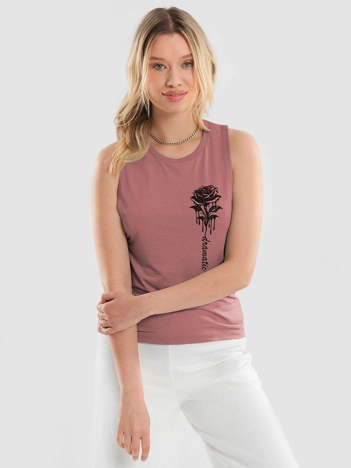 DRAMATIC ROSE x MUSCLE TANK product image (1)