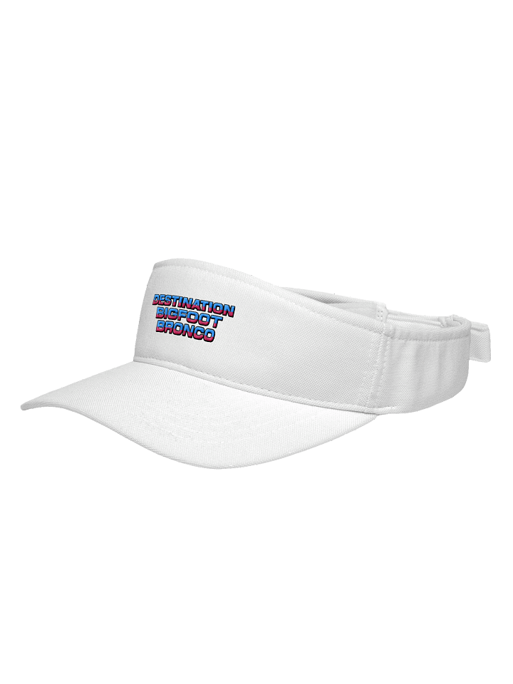 2025 Bronco Beach Bash Ocean City / Destination Bigfoot Bronco Collab | Full Send Flexfit Visor (Multiple Colors Available) product image (2)