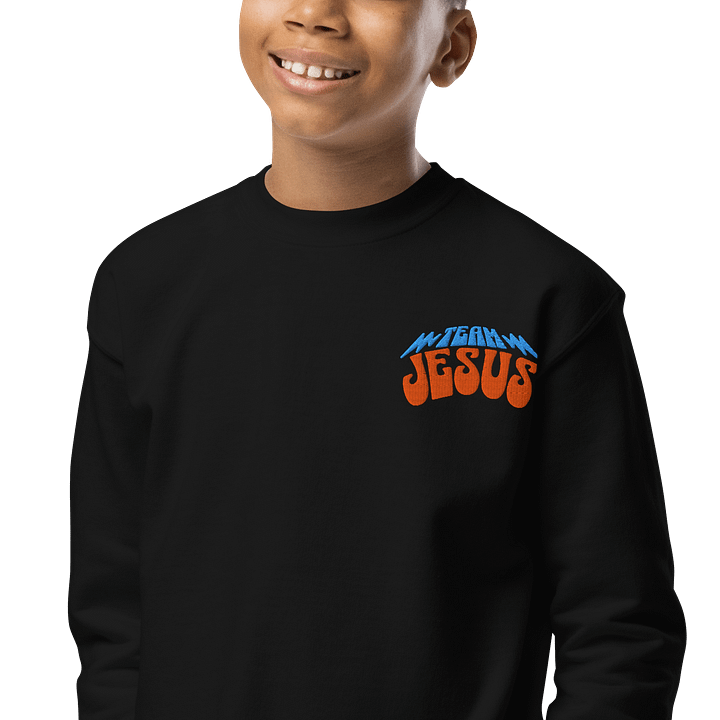 Embroidered Electric Faith Youth Sweatshirt product image (2)