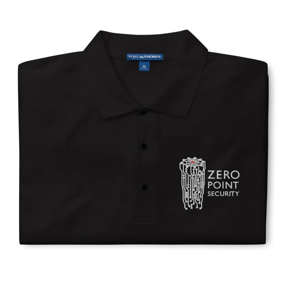 Zero-Point Polo Shirt (Black) product image (8)