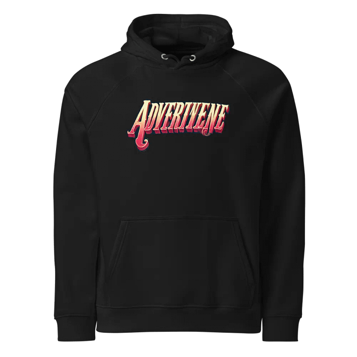 ADVERTENE Gradient Eco Raglan Hoodie product image (1)