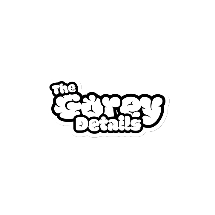 Gorey Details Black - Die-Cut Magnets product image (2)