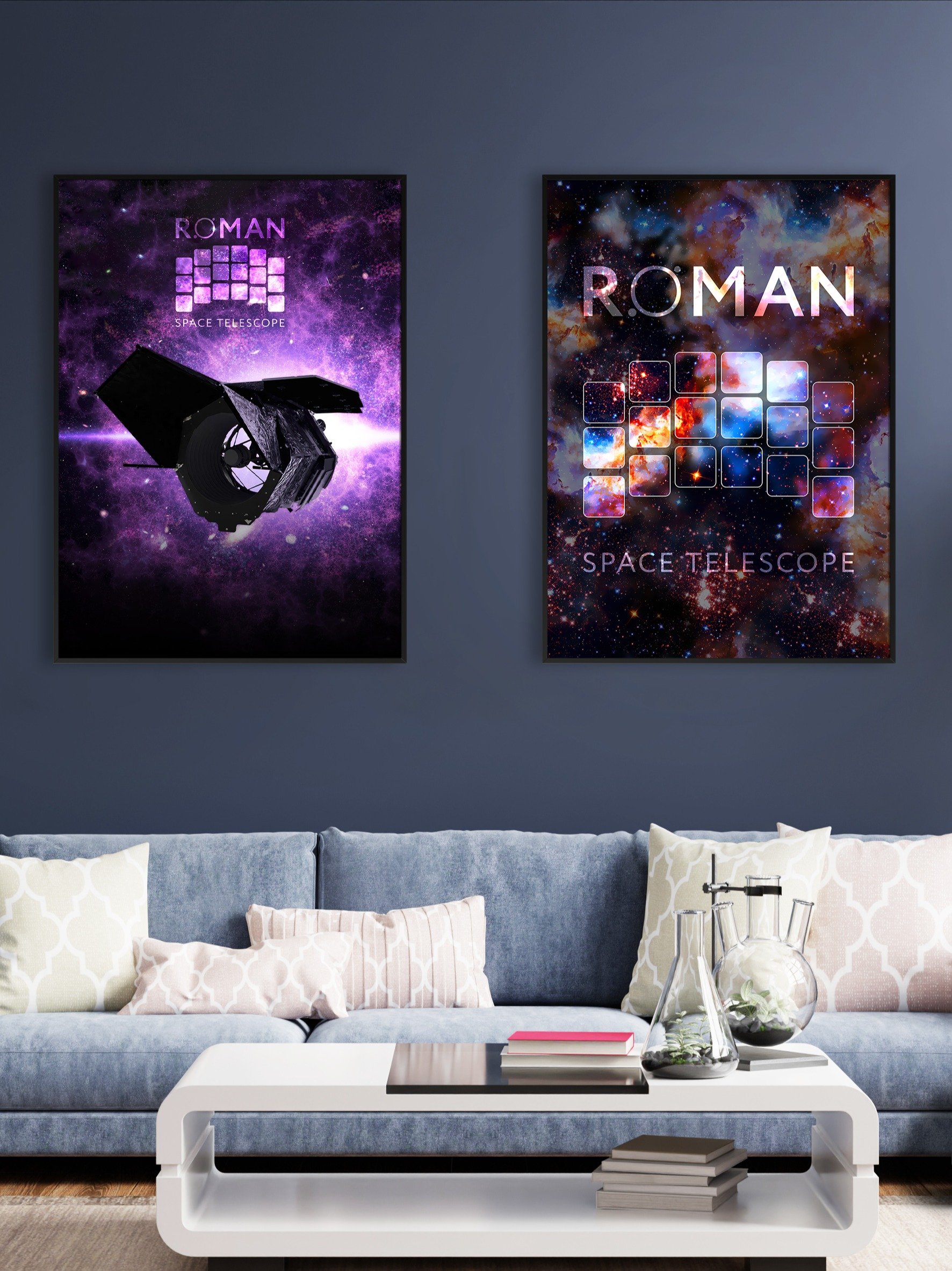 Nancy Grace Roman Space Telescope poster — NASA space print product image (2)