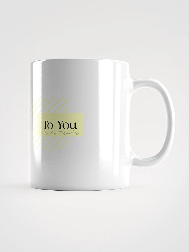 Yellow/White Coffee Mug: Be Kind To You product image (1)