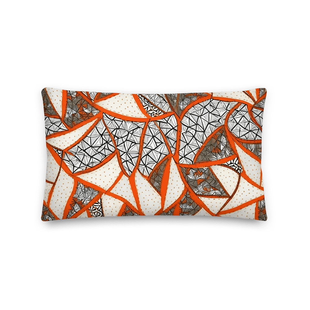 Mesmerizing Triangles Painted Premium Accent Pillow product image (1)
