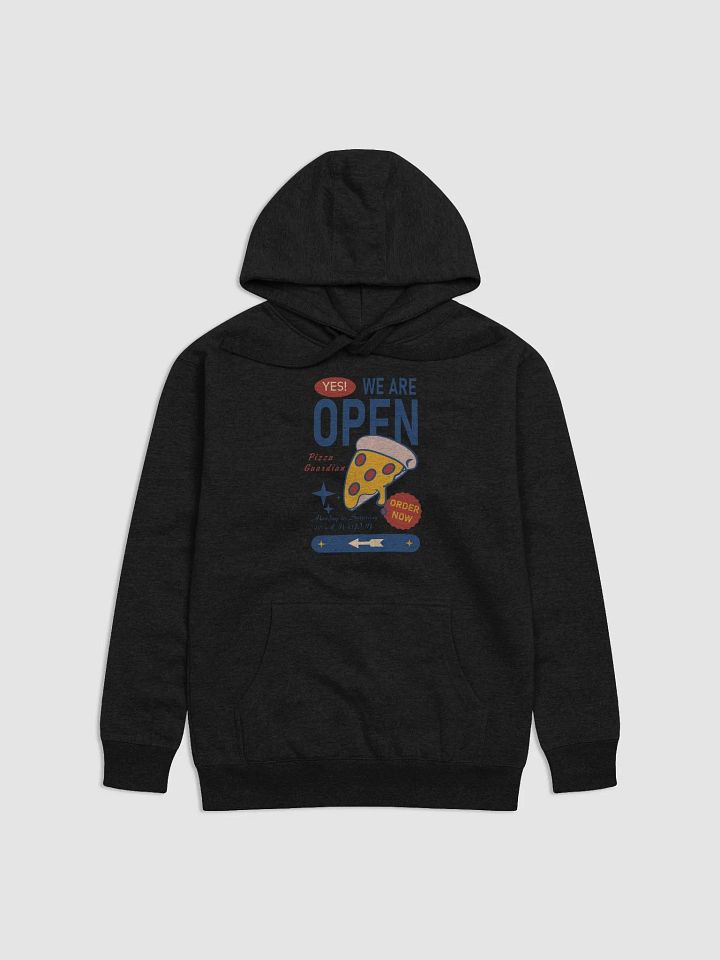 Pepperoni Pizza Open Sign Unisex Hoodie product image (10)