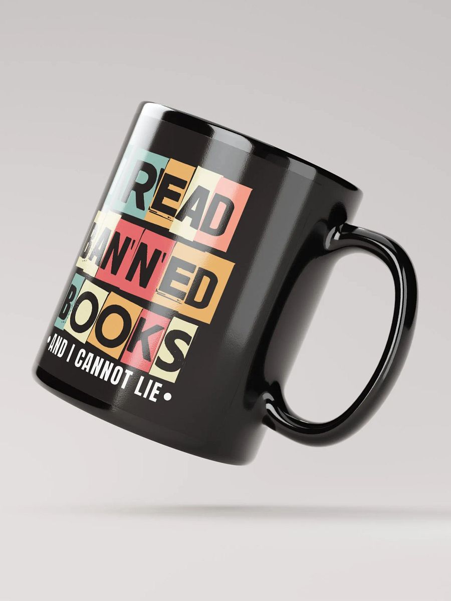 I Read Banned Books - Black Coffee Mug product image (3)