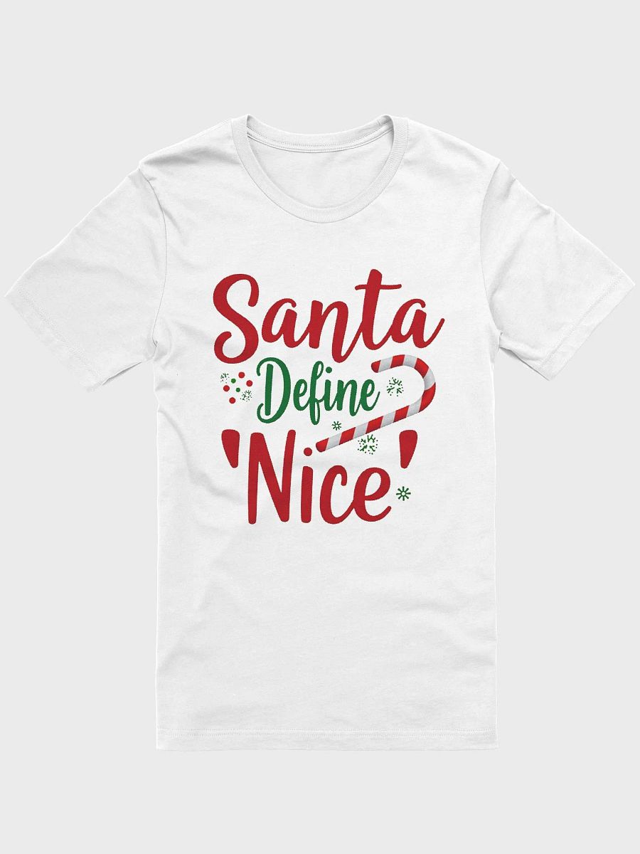 Santa Define Nice T-Shirt product image (5)