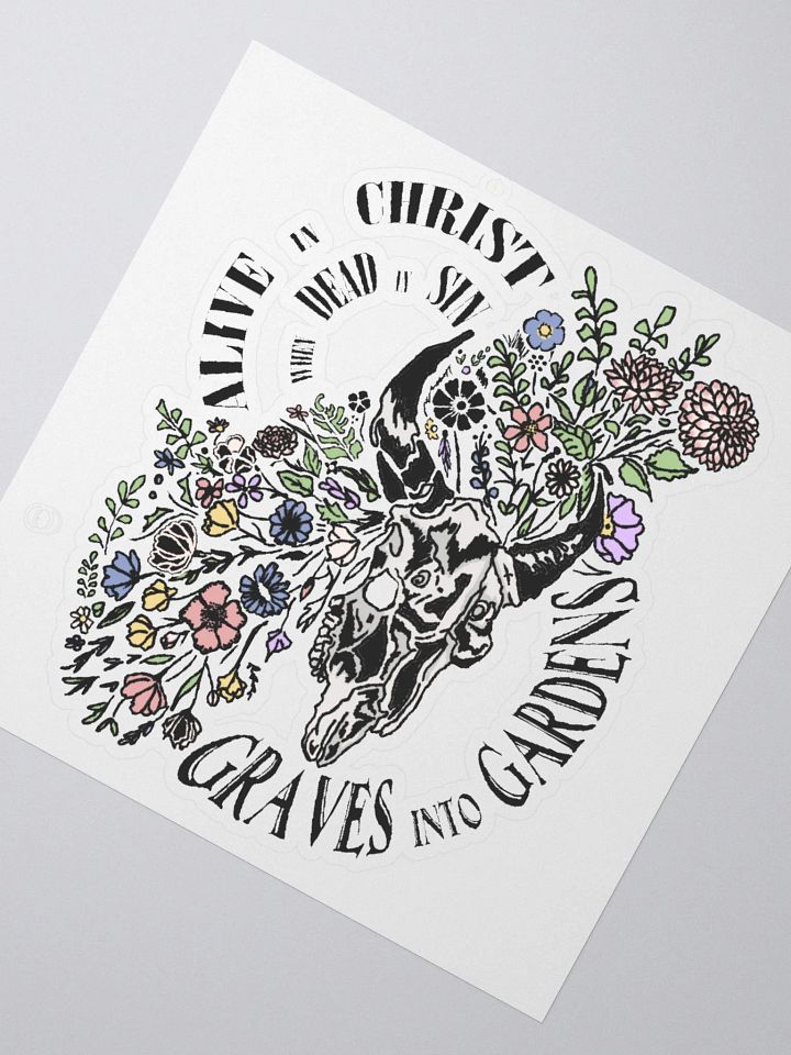 Graves into Gardens Sticker (Color) product image (2)