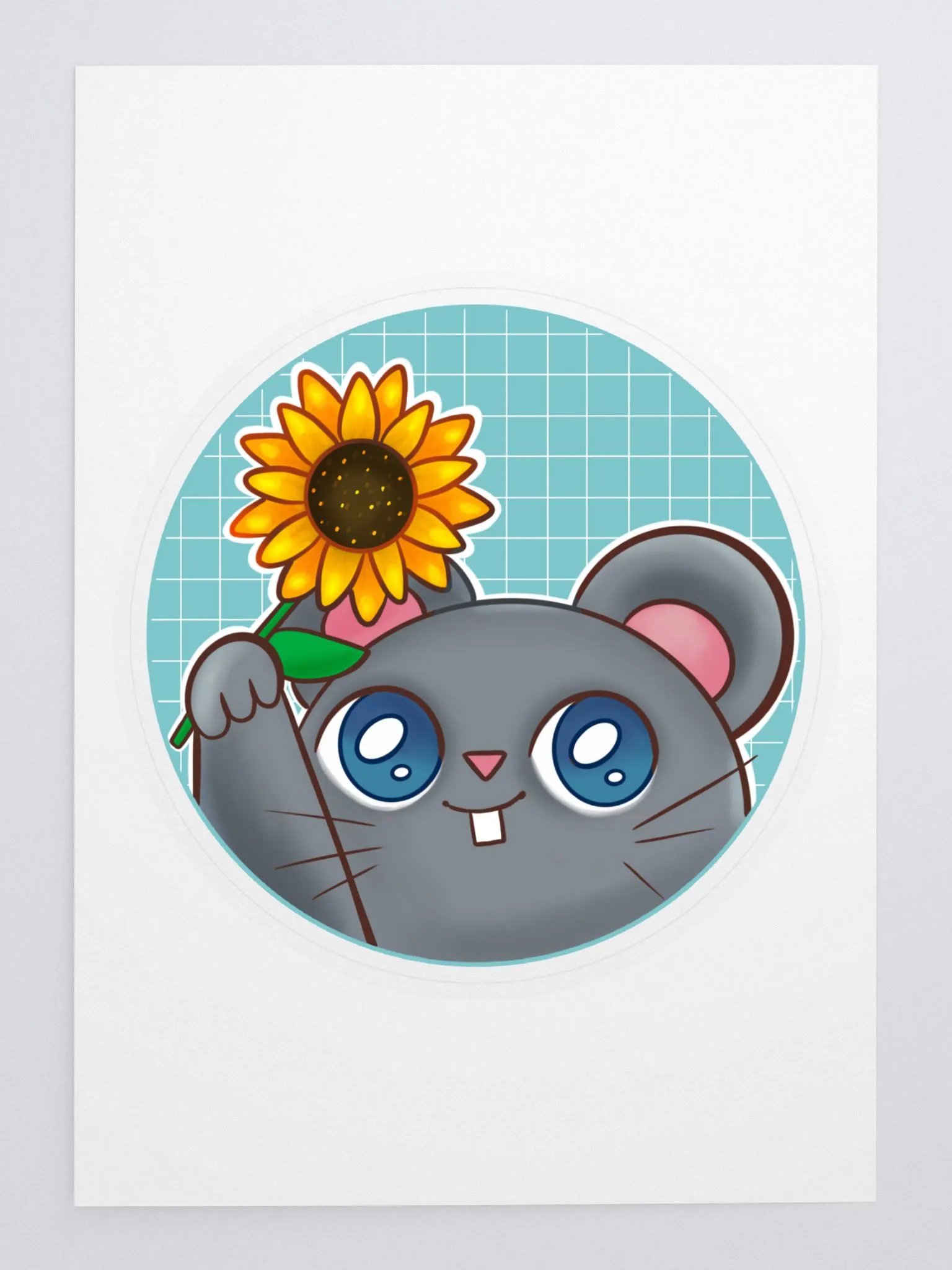 Flower Kiss Cut Sticker product image (1)
