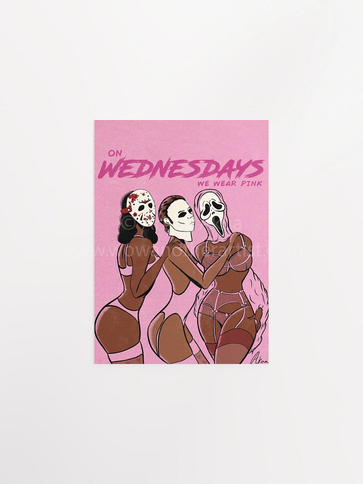Wednesdays We Wear Pink (borderless) product image (7)