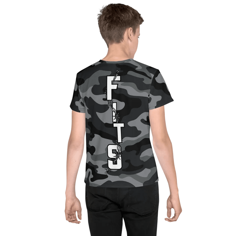 Youth Graphic Tee – Freak in the Streets v9 product image (4)
