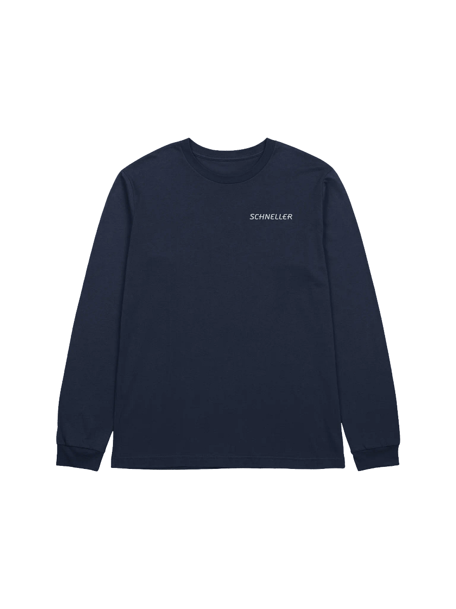 Unisex Supersoft Long Sleeve Tee - white logo product image (1)